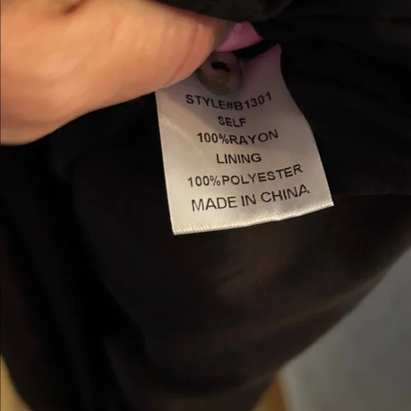 JODIFL Black Dress with Colorful Embroidery - Picture 5 of 6